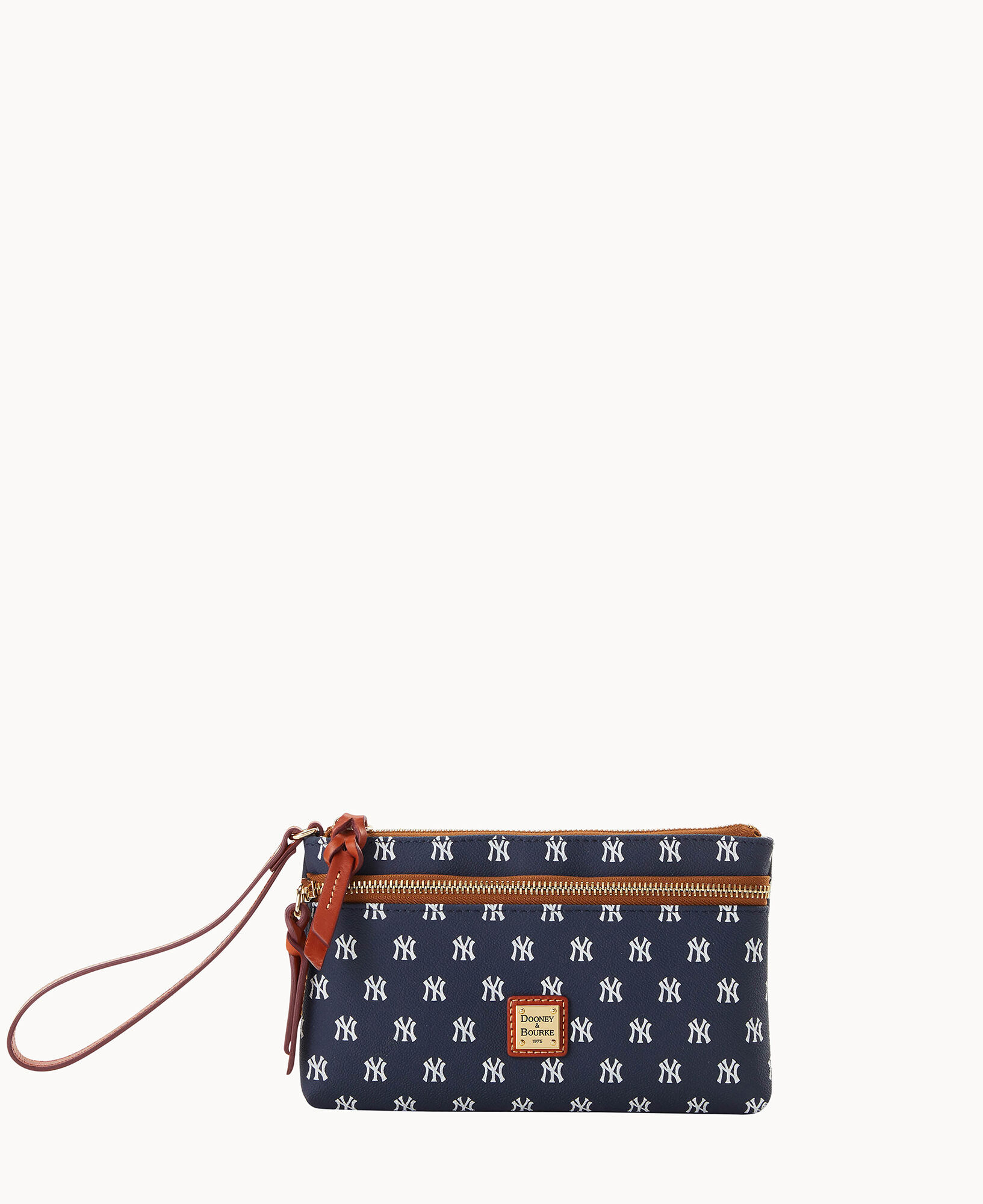 Dooney and bourke yankees wristlet on sale