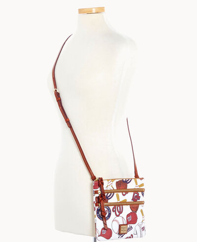 MLB Nationals N S Triple Zip Crossbody