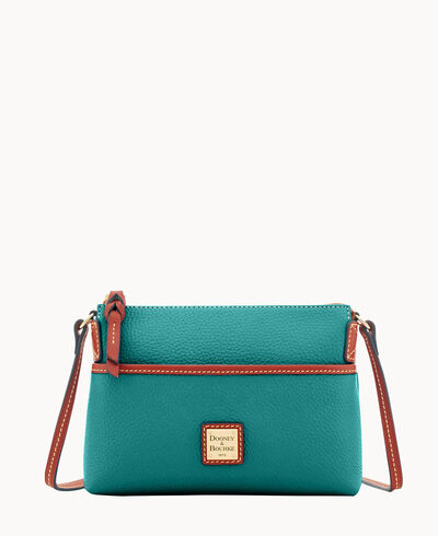 Pebble Grain Ginger Crossbody