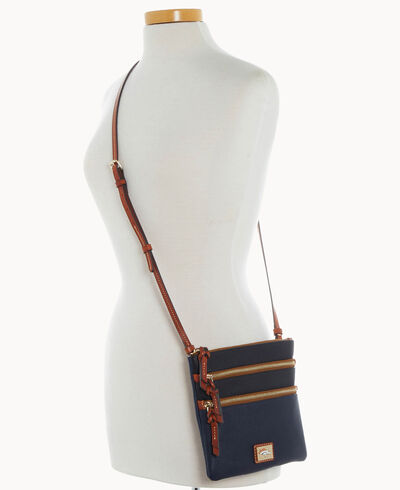 NFL Broncos Triple Zip Crossbody
