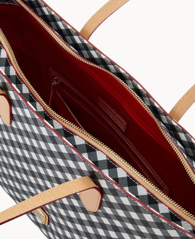 Gingham II Large Tote