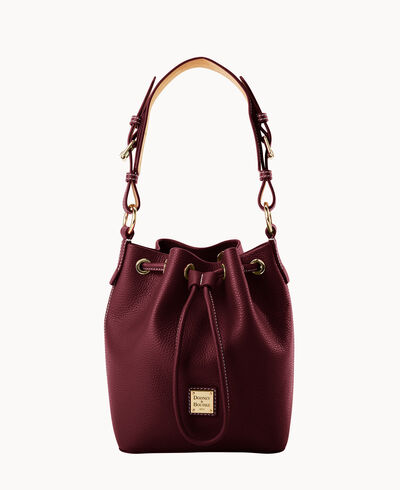 Lucca Leather Small Drawstring