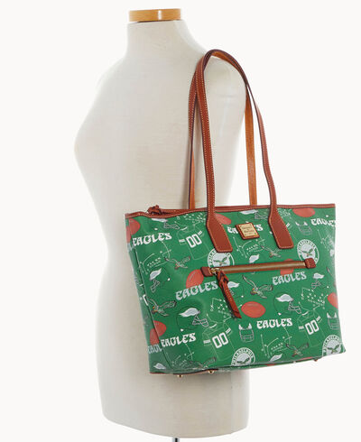 NFL Eagles Zip Tote
