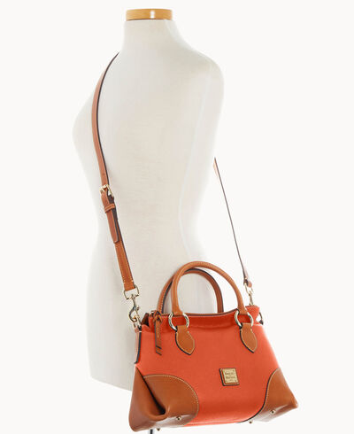 Pebble with Florentine Trim Satchel 30