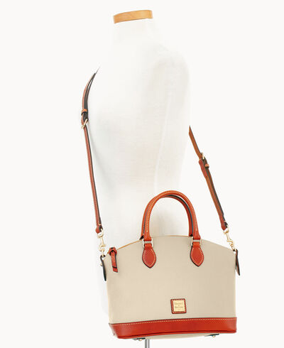 Pebble Grain Darcy Satchel