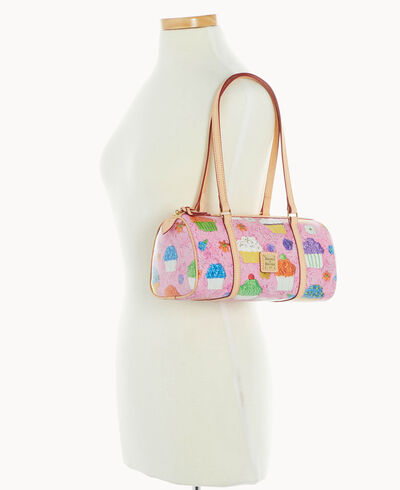 Cupcakes Barrel Bag