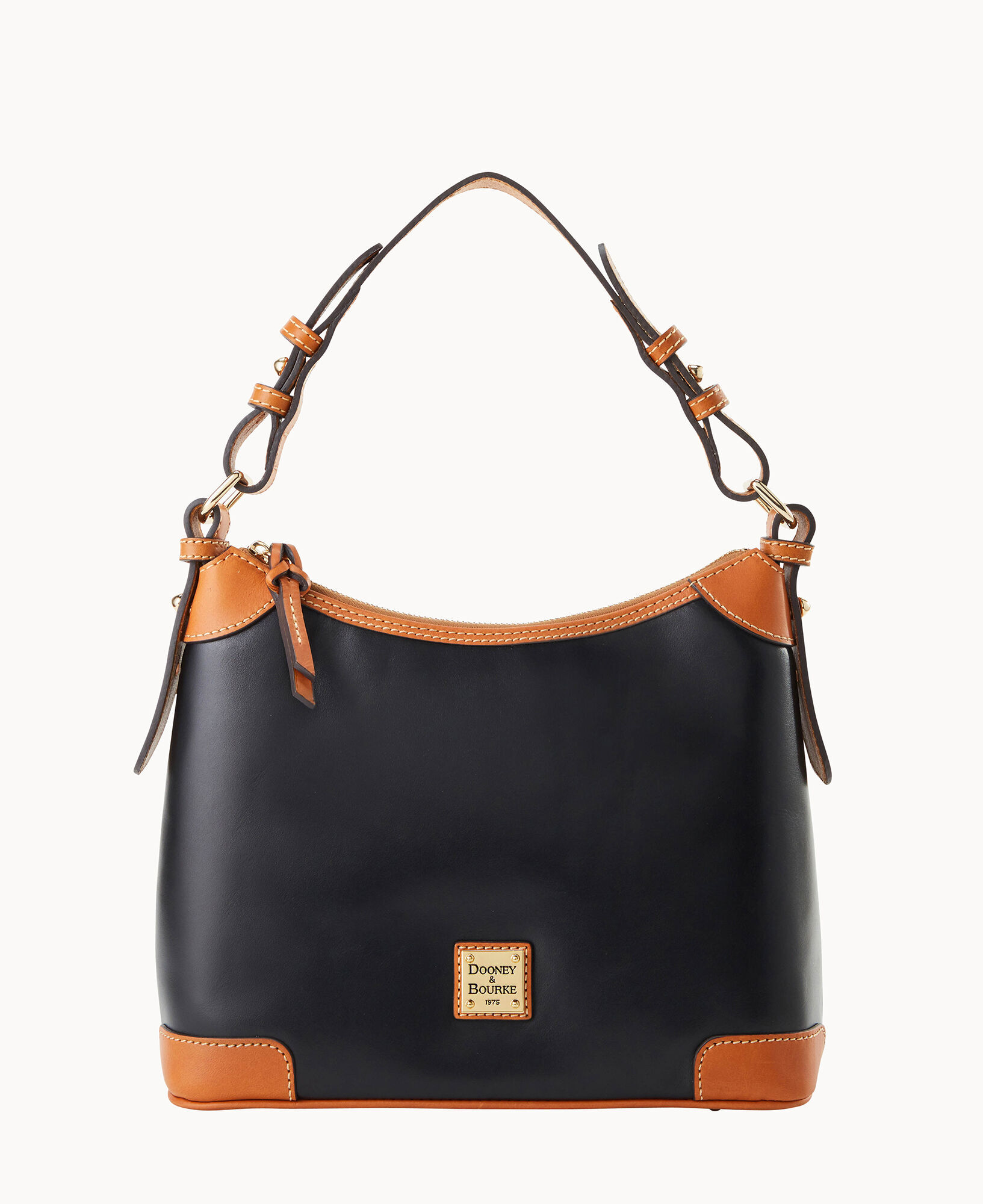 Dooney Bourke Women s Wexford Leather Small Hobo Bag in Black