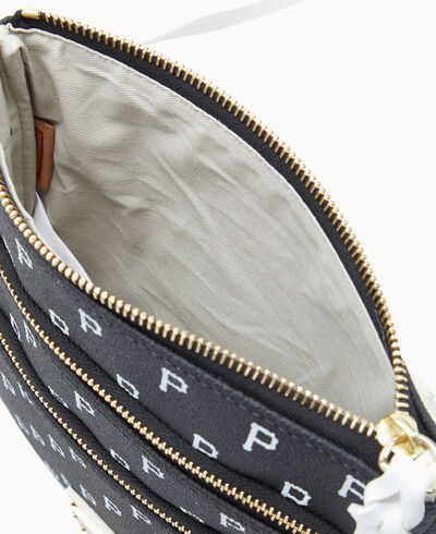 MLB Pirates Triple Zip Crossbody