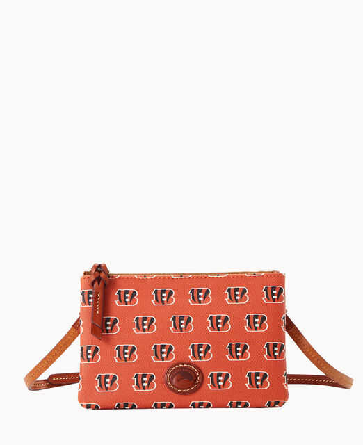 NFL Bengals Top Zip Crossbody