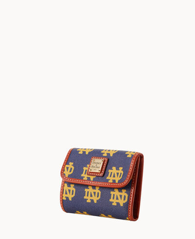 Collegiate University of Notre Dame Flap Credit Card Wallet