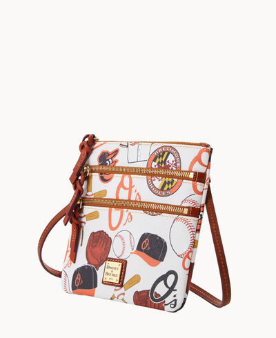MLB Orioles N S Triple Zip Crossbody