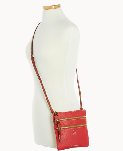MLB Cardinals N S Triple Zip Crossbody