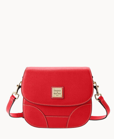 Saffiano Saddle Bag