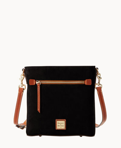 Suede Zip Crossbody