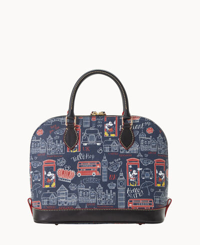 Disney England20 Zip Satchel