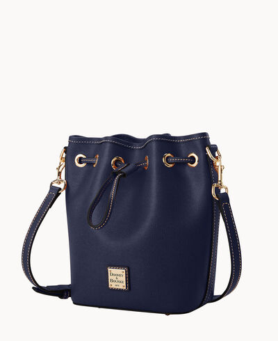 Saffiano Small Drawstring