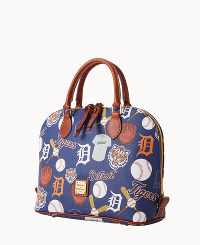 MLB Tigers Zip Zip Satchel