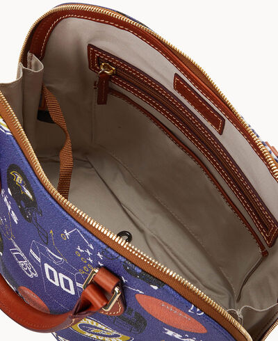 NFL Ravens Zip Zip Satchel