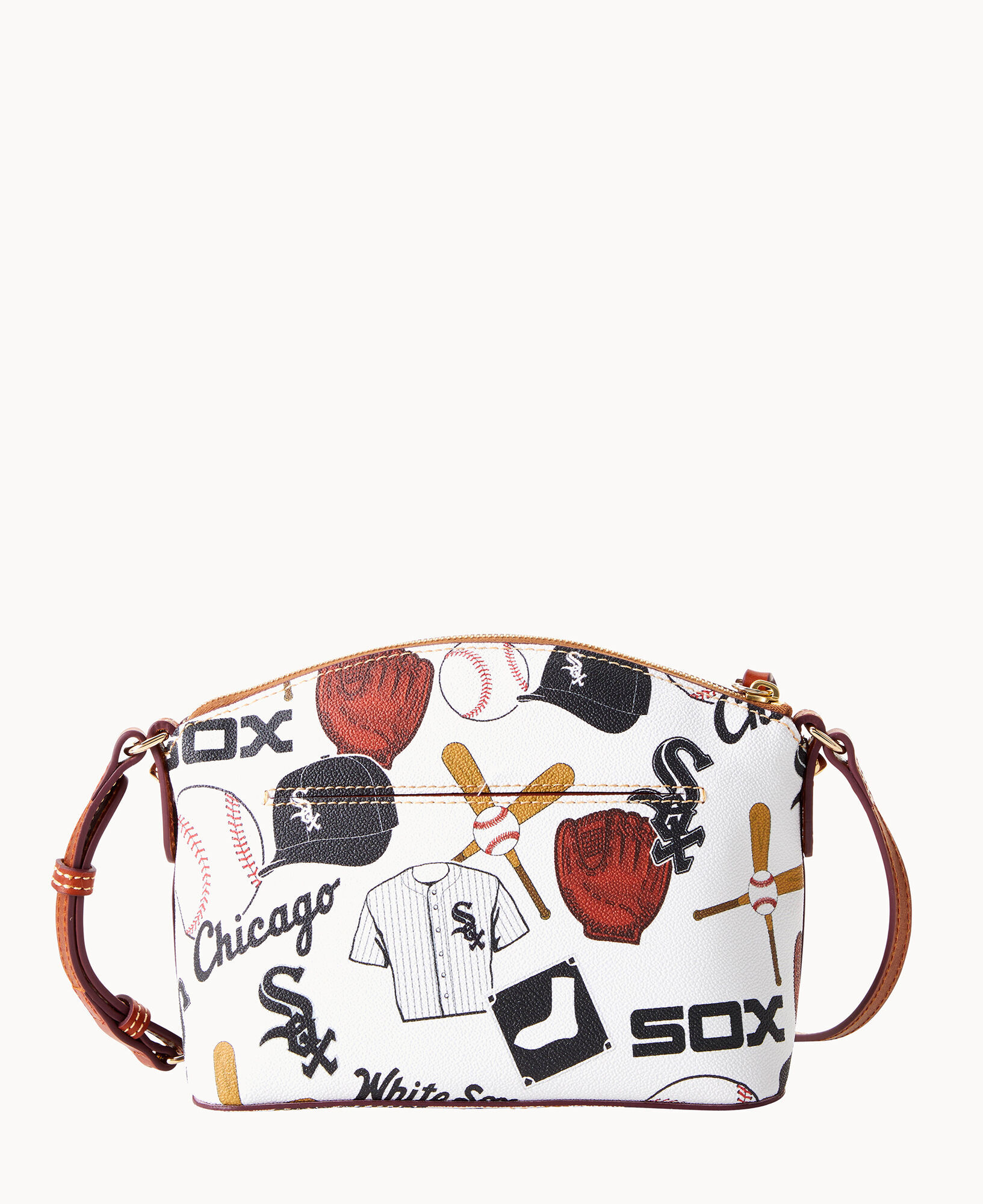 White online sox purse