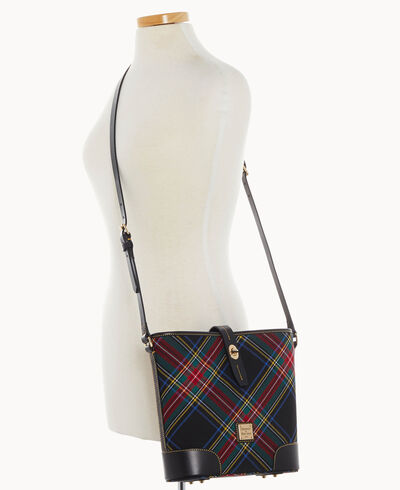 Tartan Crossbody Bucket