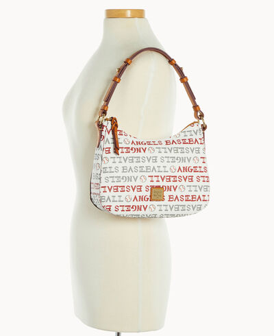 MLB Angels Small Kiley Hobo