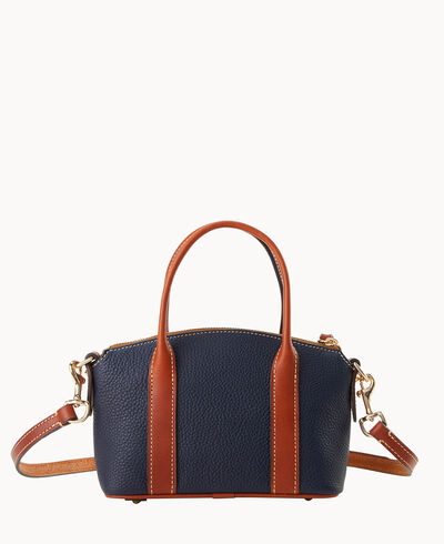 Pebble Grain Small Madeline Satchel