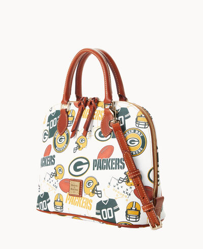 NFL Packers Zip Zip Satchel