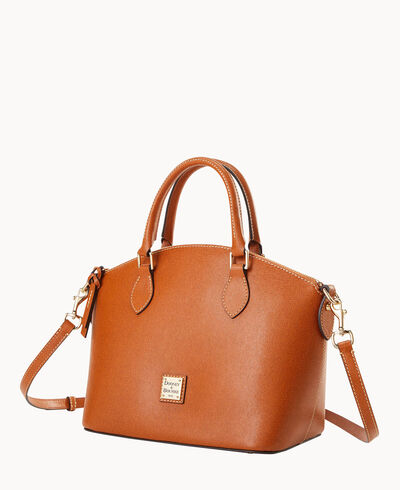 Saffiano Geena Satchel