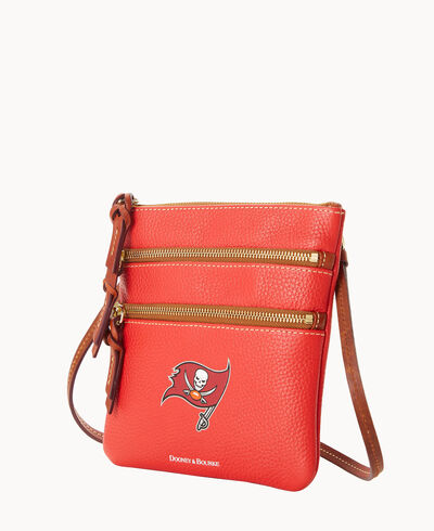 NFL Buccaneers Triple Zip Crossbody