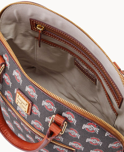 Collegiate Ohio State University Domed Zip Satchel