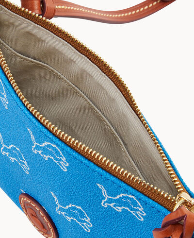 NFL Lions Top Zip Crossbody