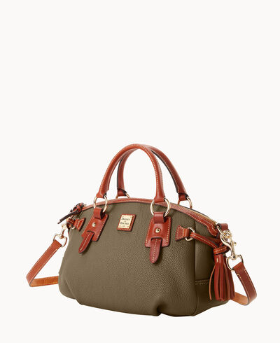Pebble Grain Medium Mail Satchel
