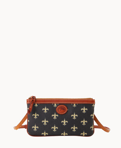 NFL Saints Large Slim Crossbody