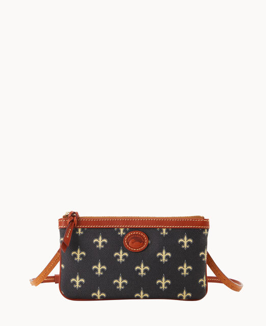 NFL Saints Large Slim Crossbody