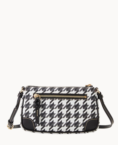 Houndstooth Slim Crossbody