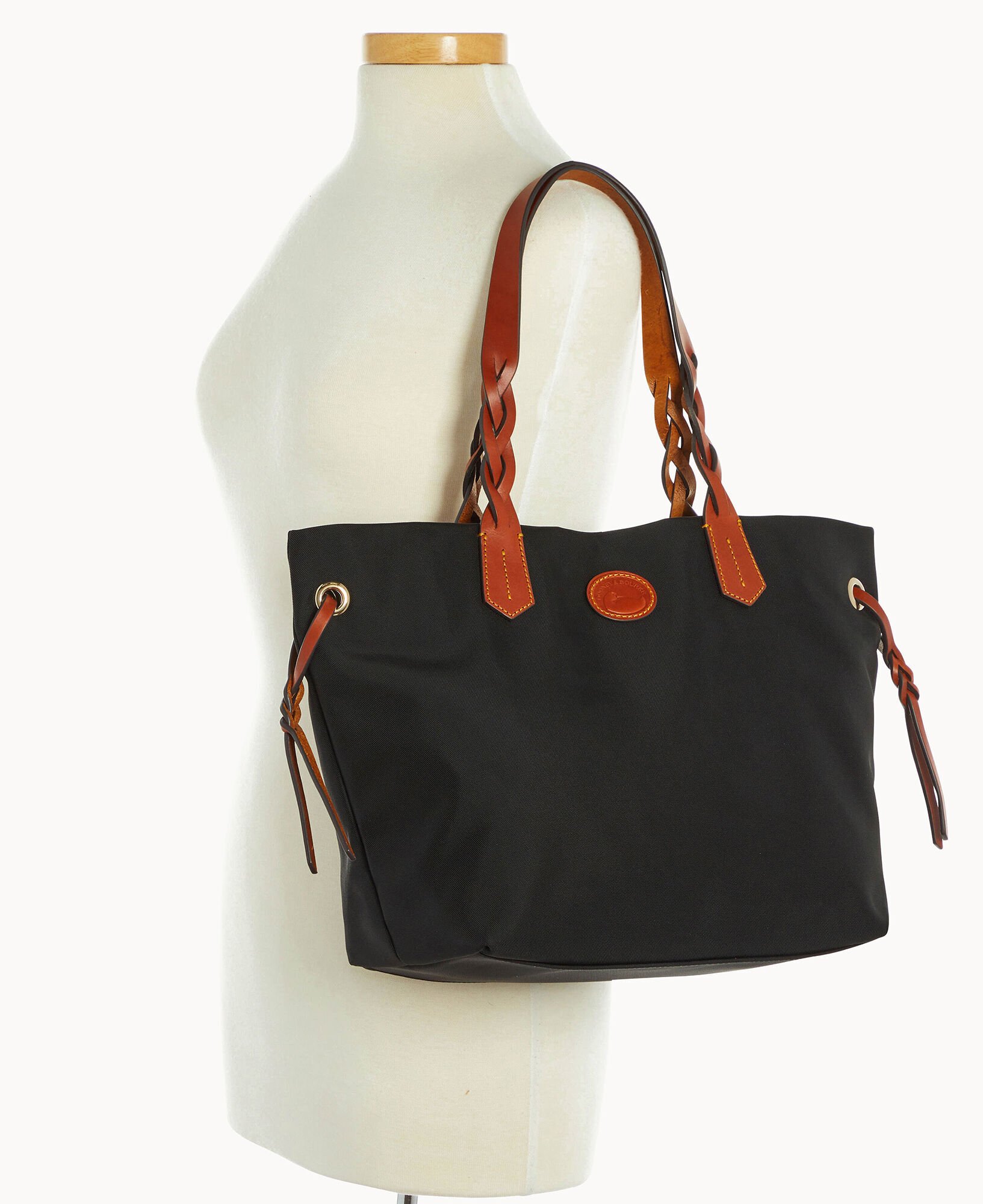 Dooney and bourke navy tote outlet