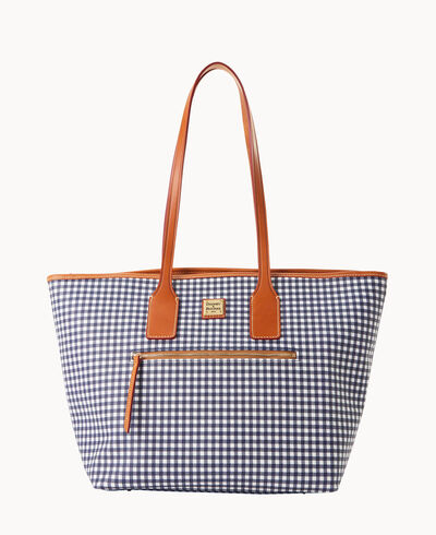 Gingham Tote