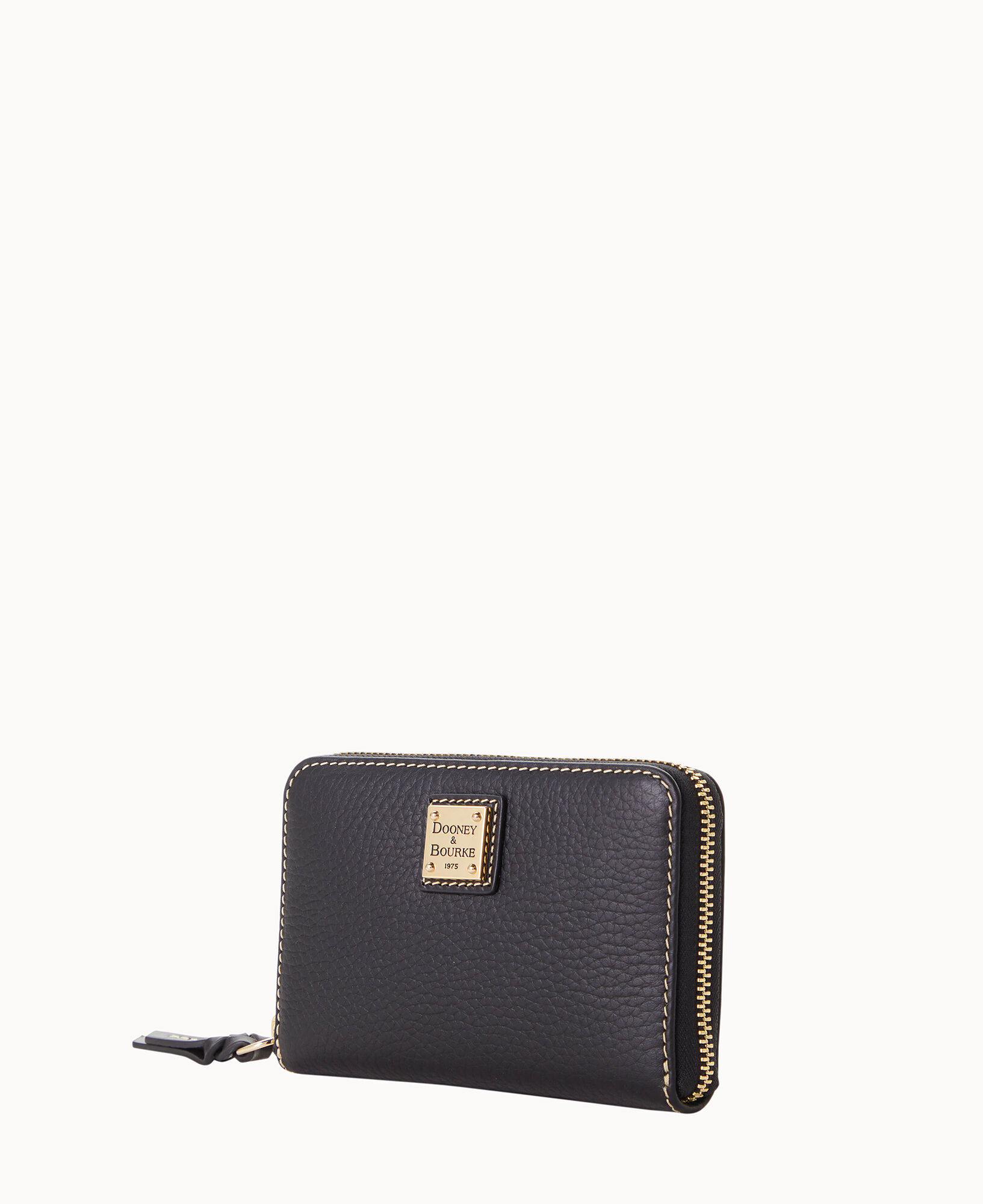 Dooney & bourke pebble leather zip around phone wallet 2025