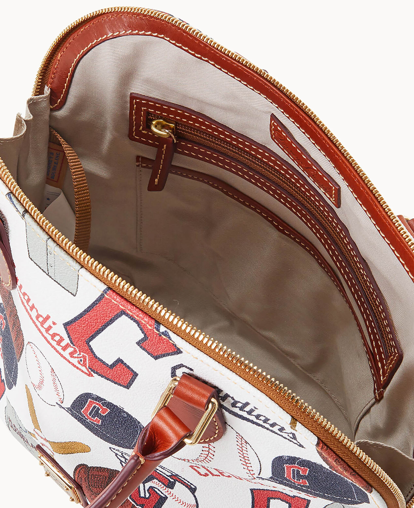 Dooney Bourke MLB Guardians Zip Zip Satchel