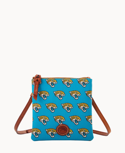 NFL Jaguars Small North South Top Zip Crossbody