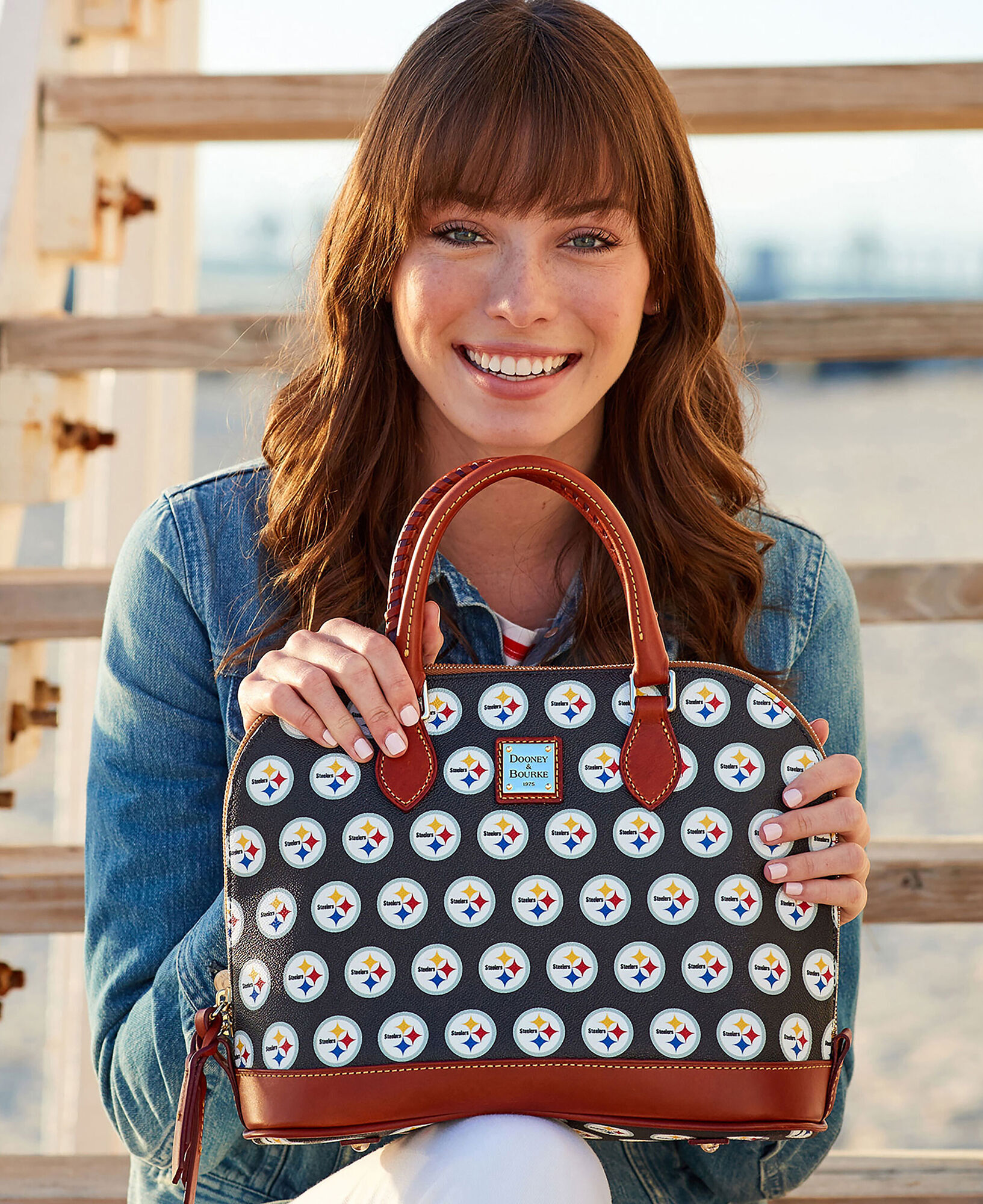 Dooney & bourke steelers purse shop