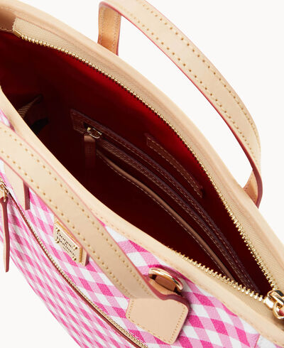 Gingham II Handle Tote