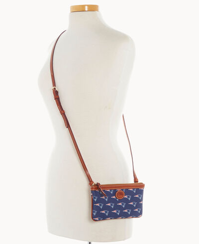 NFL Patriots Large Slim Crossbody