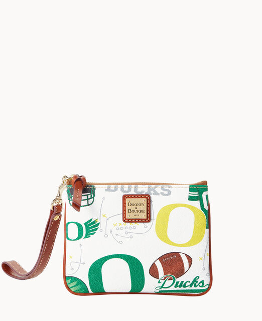 Dooney & Bourke Oregon Ducks Signature Zip Satchel Purse