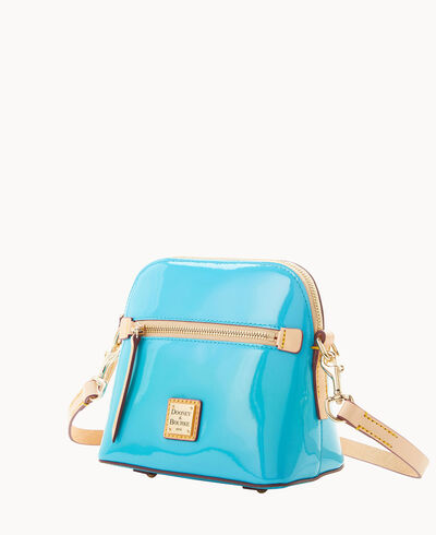 Patent Domed Crossbody