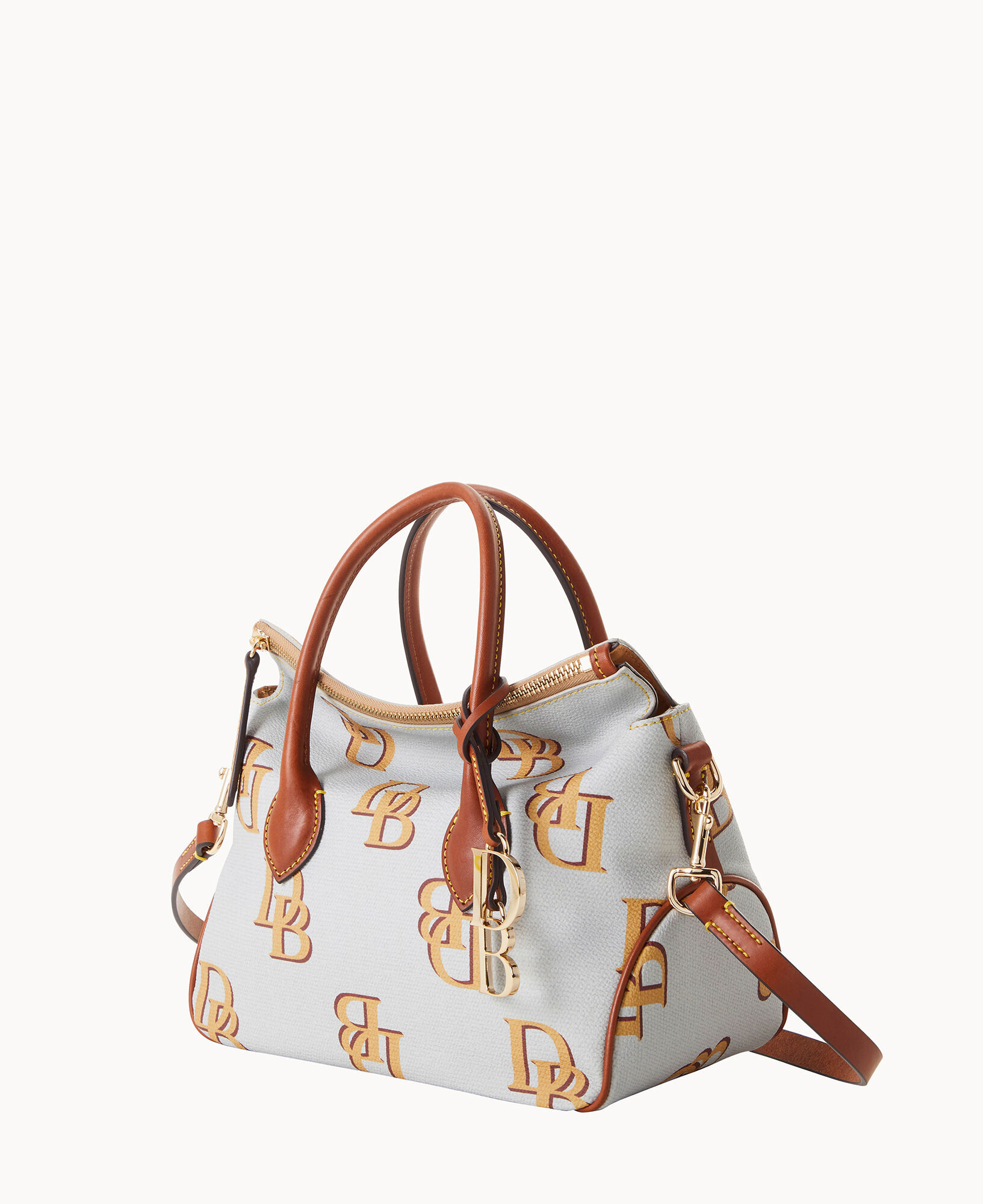 Monogram Satchel I S