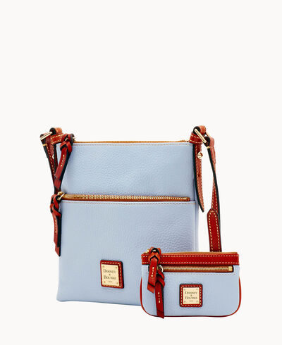 Pebble Grain Letter Carrier & Small Coin Case