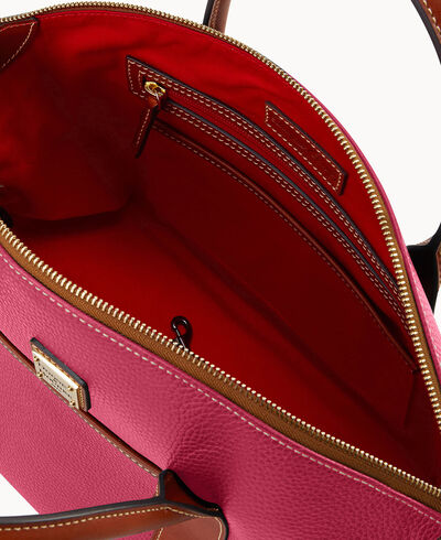 Pebble Grain Madeline Satchel