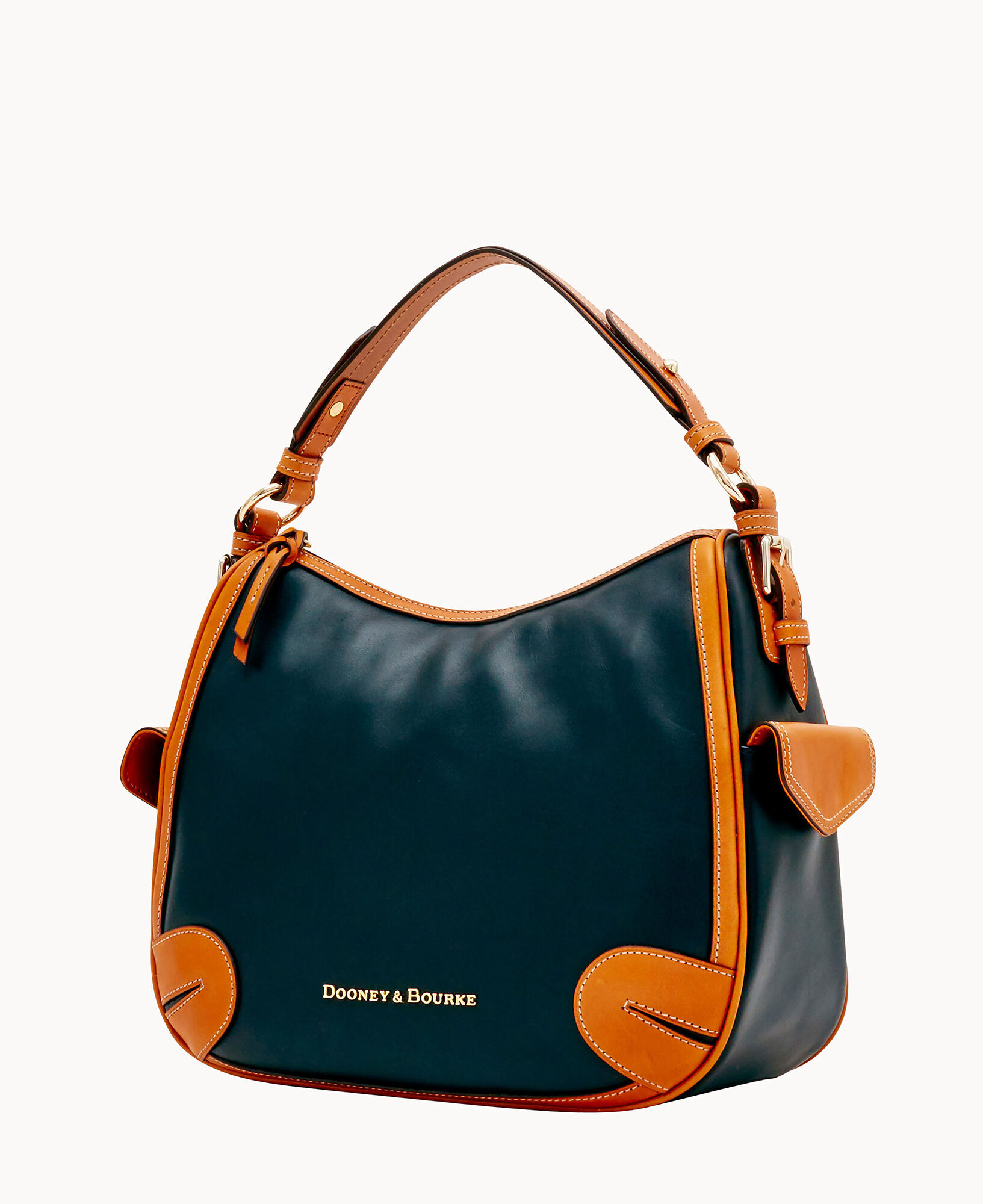 Dooney and bourke side pocket satchel new arrivals