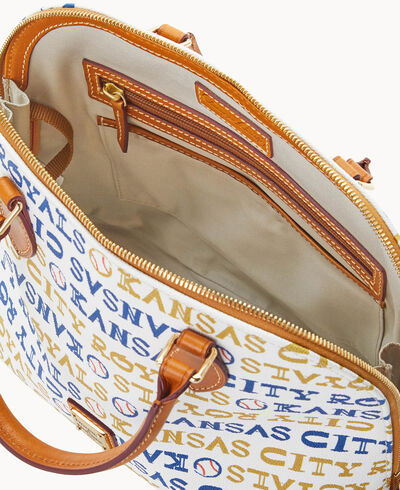MLB Royals Zip Zip Satchel